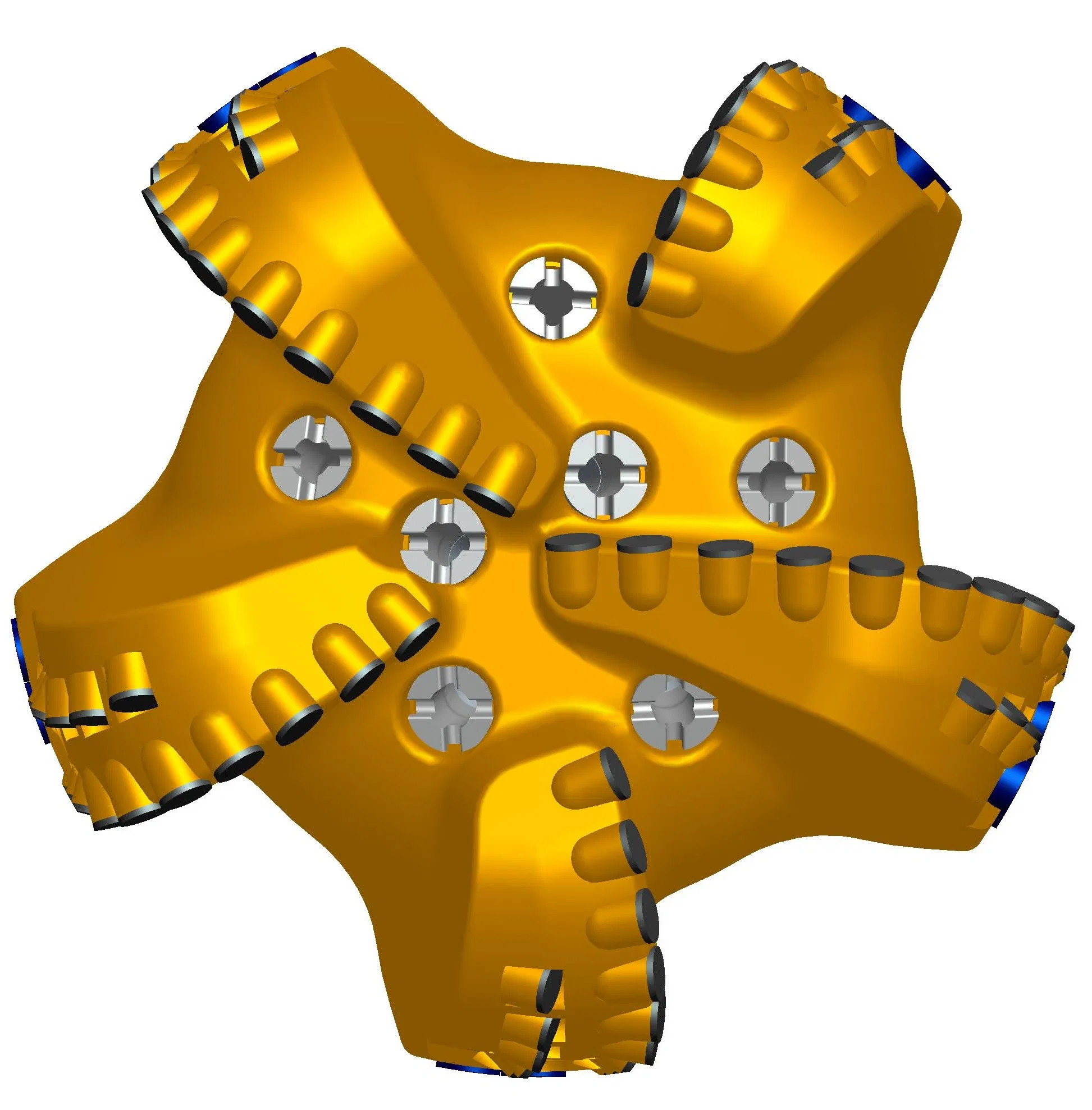 API Factory High Quality 12-1/4 Steel Body PDC Drill Bits Hybrid Drill Bit Reduce Drilling Costs Oil and Gas Drilling