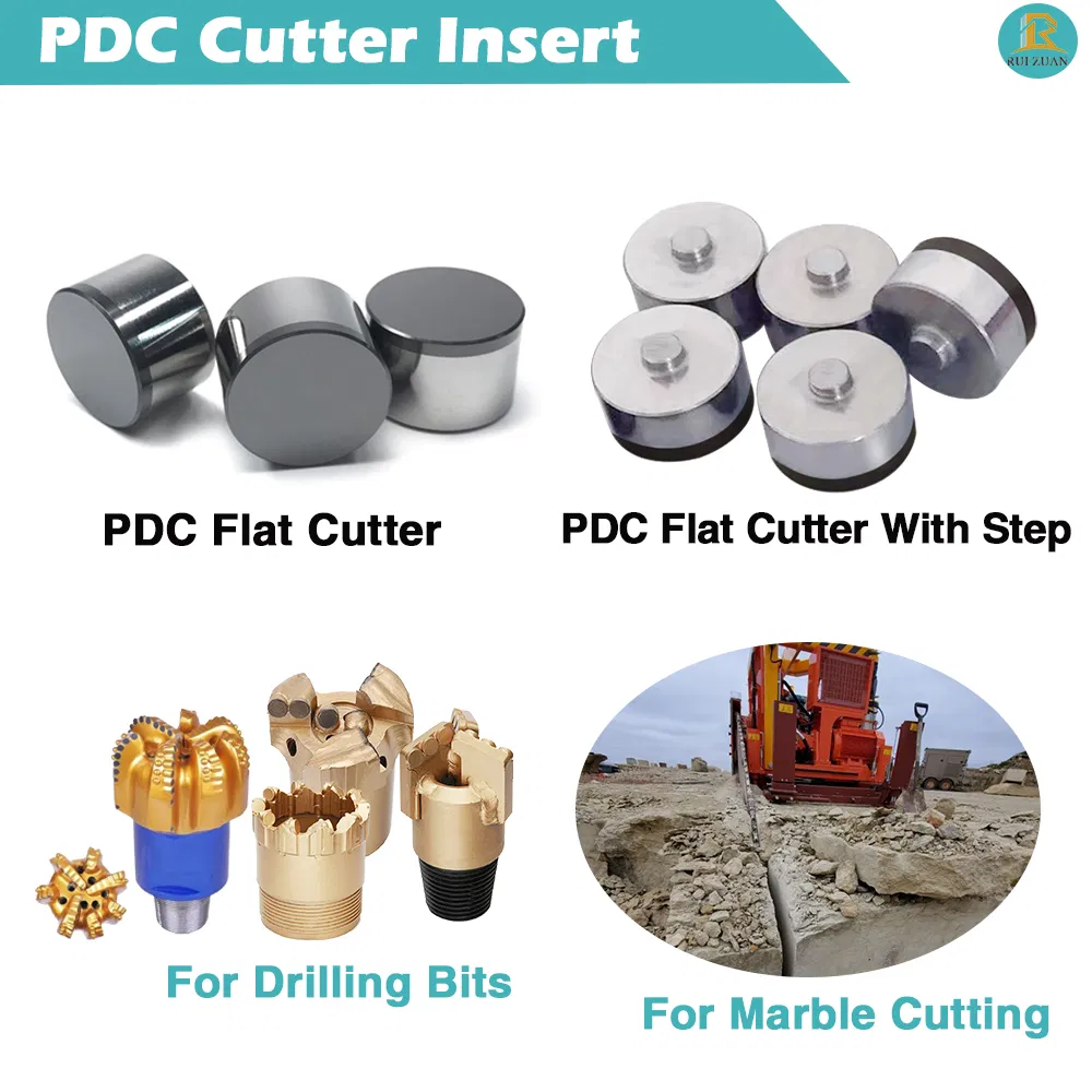 1308 1313 1613 1913 PDC Cutter Suppliers PDC Tool Polycrystalling Diamond Compact Cutter for Drill Bits
