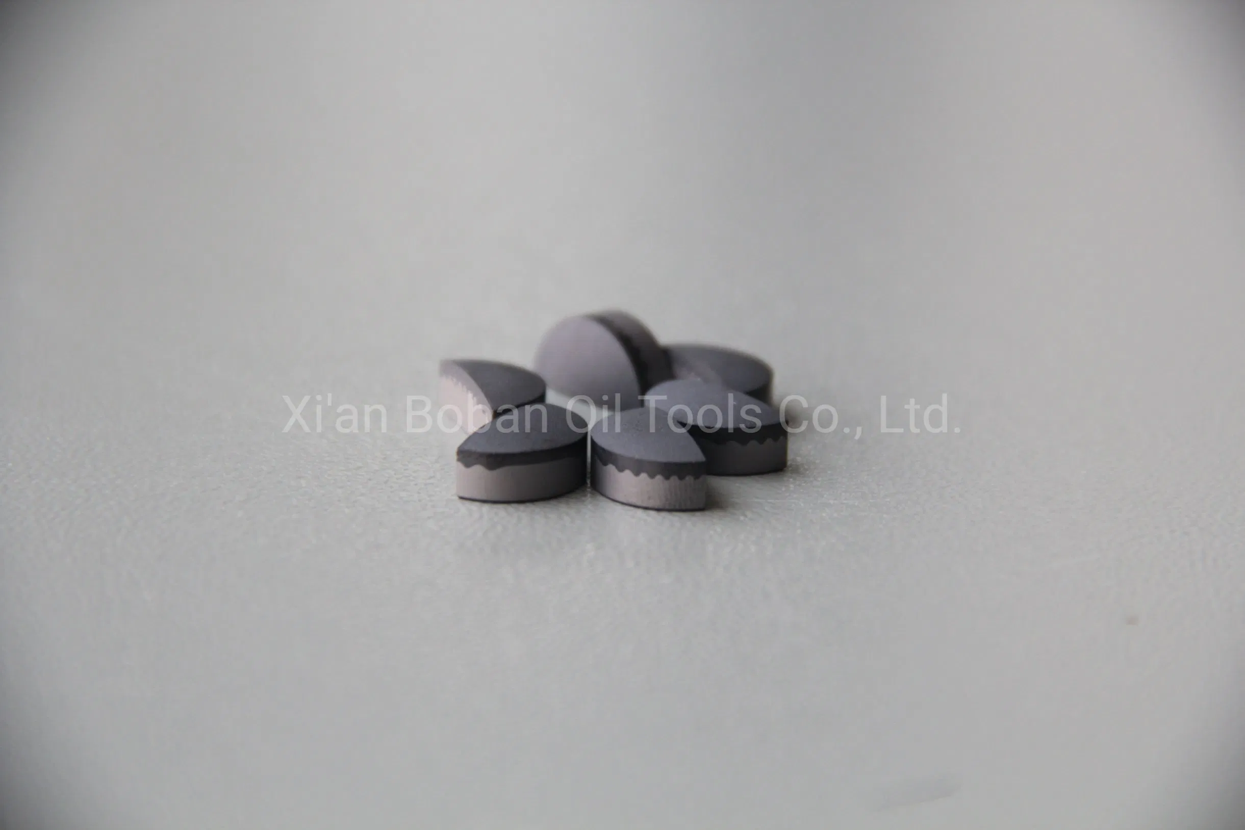 Half-Chip Micro-Arc PDC Cutters for Mining Geological Exploration Drill Bits