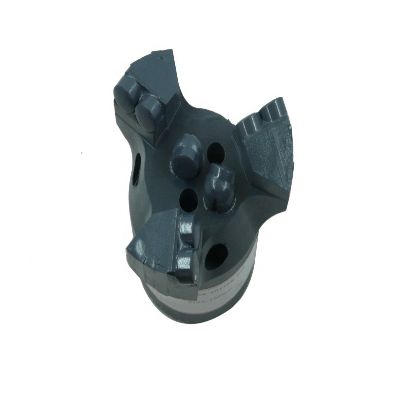 Pearldrill PDC Drill Bit, Water Well PDC Drill Bit 3 Wings Flat PDC Cutters Non Coring