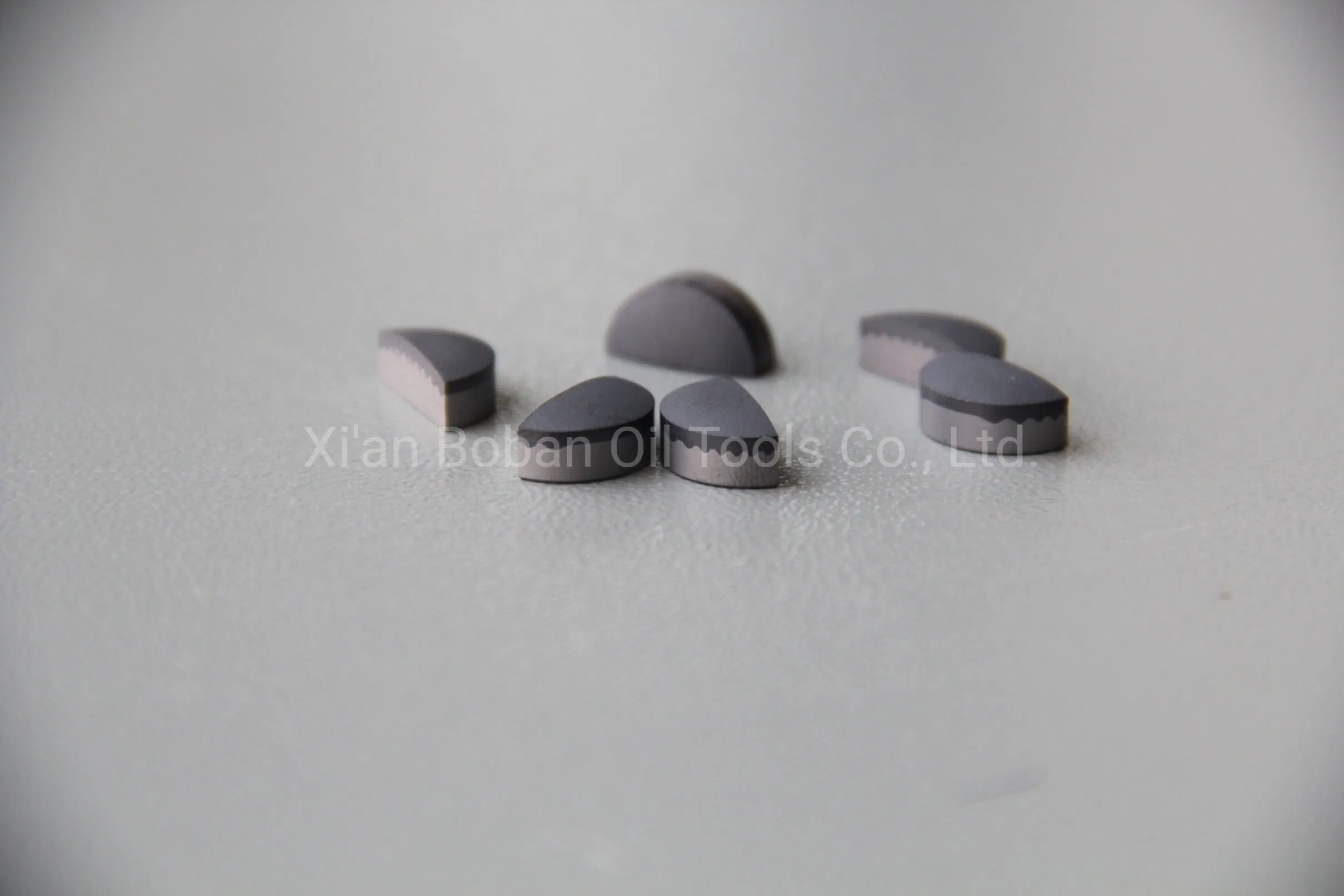 Half-Chip Micro-Arc PDC Cutters for Mining Geological Exploration Drill Bits