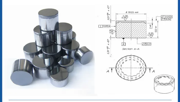 PDC Drill bit detail