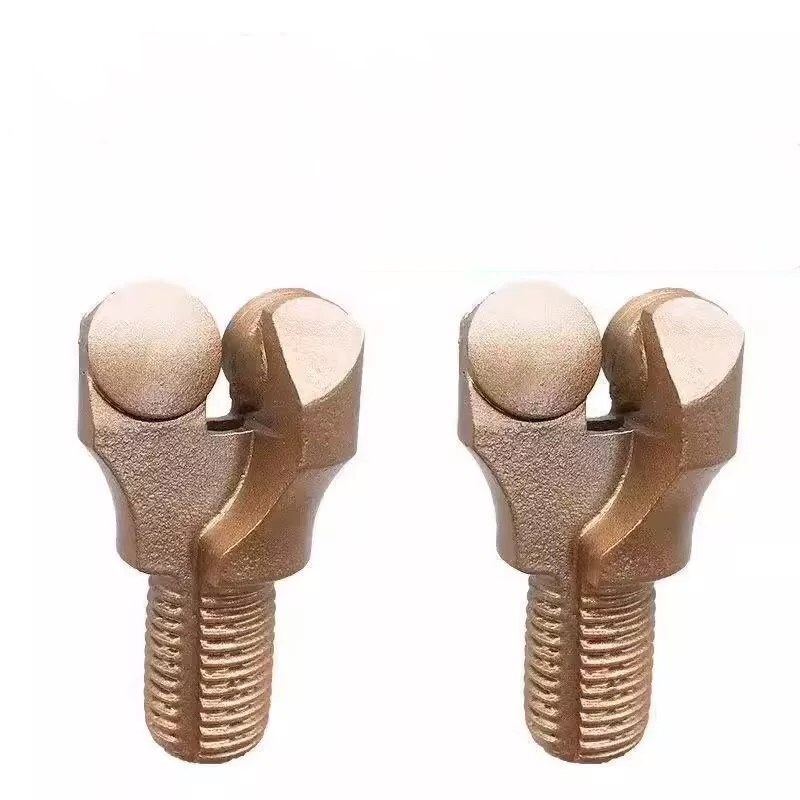 45mm 50mm 2 Wings PDC Non-Core Drill Bit/Anchor for Well Drilling Coal Ming