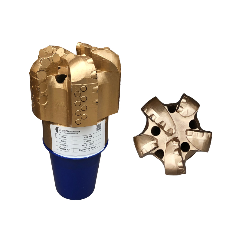 High Performance Steel Body Small PDC Drilling/Drill Bit with 4/5/6/8 Blades