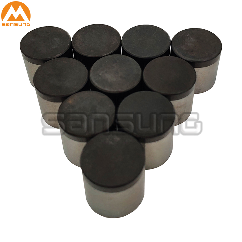 High Impact Resistance Flat Surface Synthetic Polycrystalline Diamond Compact PDC Cutter