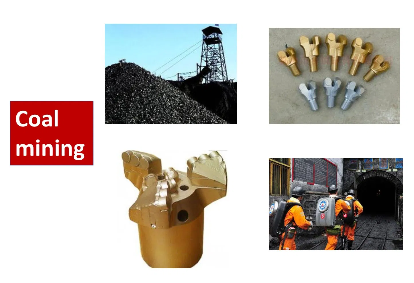 PDC Core Drill Bit for Coal Mining Oil Drilling Diamond Drill Tool