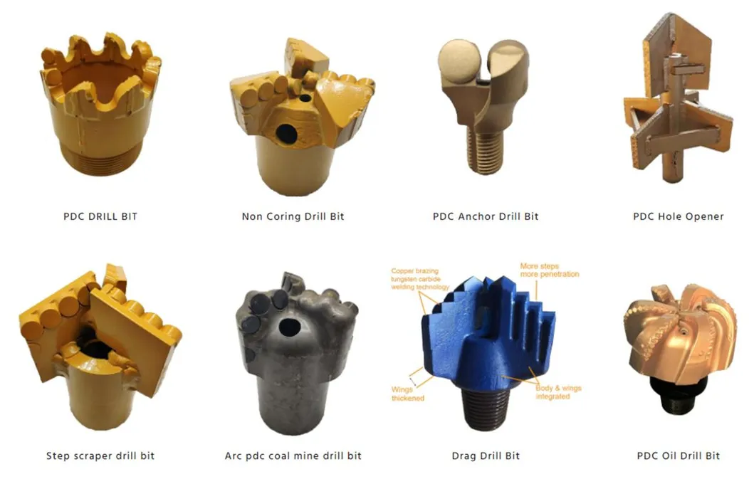 PDC Bit Variations