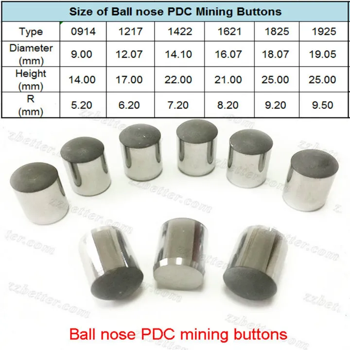Ball Nose PDC
