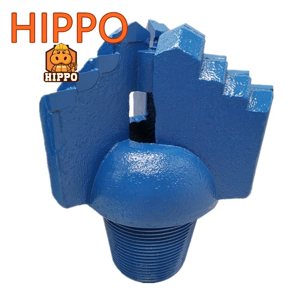 High-Quality 5 5/8" 7 7/8" 3 Blade Scraper for Water Well Drilling Non Core Drag PDC Drill Bit