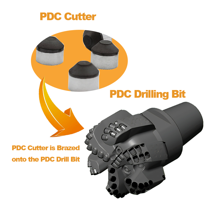 Diamond PDC Insert Polycrystalline Diamond Compact Drilling Bits PDC PDC Cutter for Mining and Oil Drilling Bit
