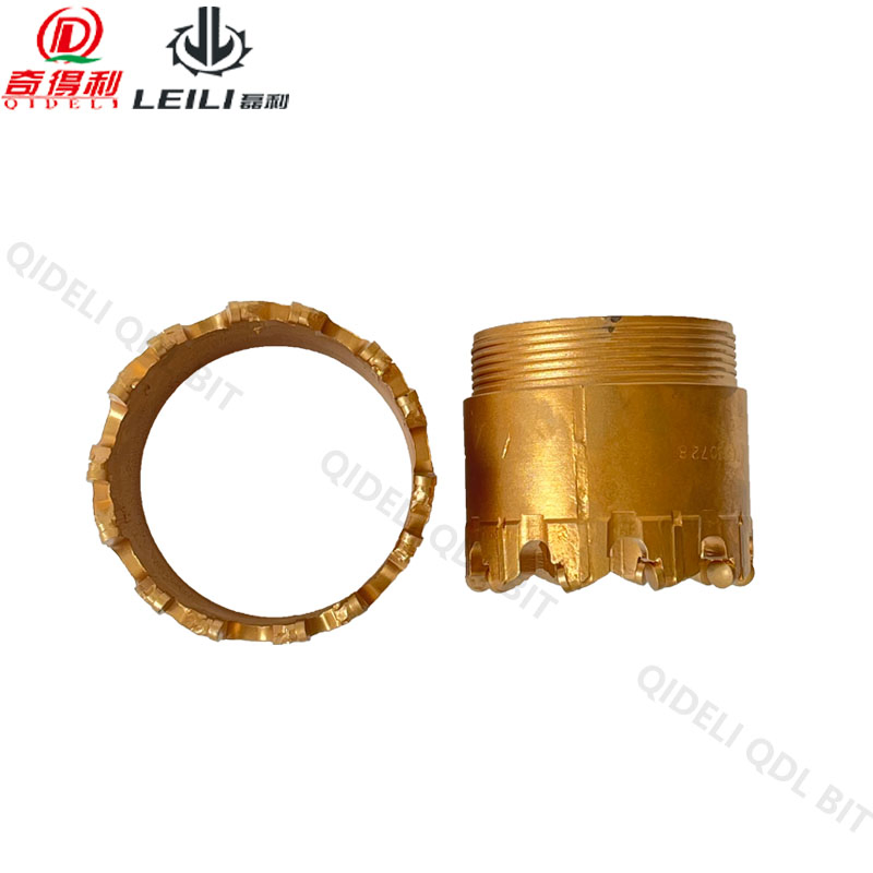 Crown PDC Core Bit 1004 1304 PDC Cutters for Water Well Drilling Geological Drilling 151mm 6"