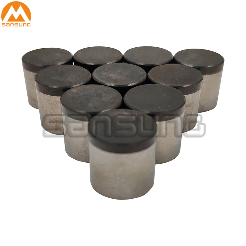 High Impact Resistance Flat Surface Synthetic Polycrystalline Diamond Compact PDC Cutter