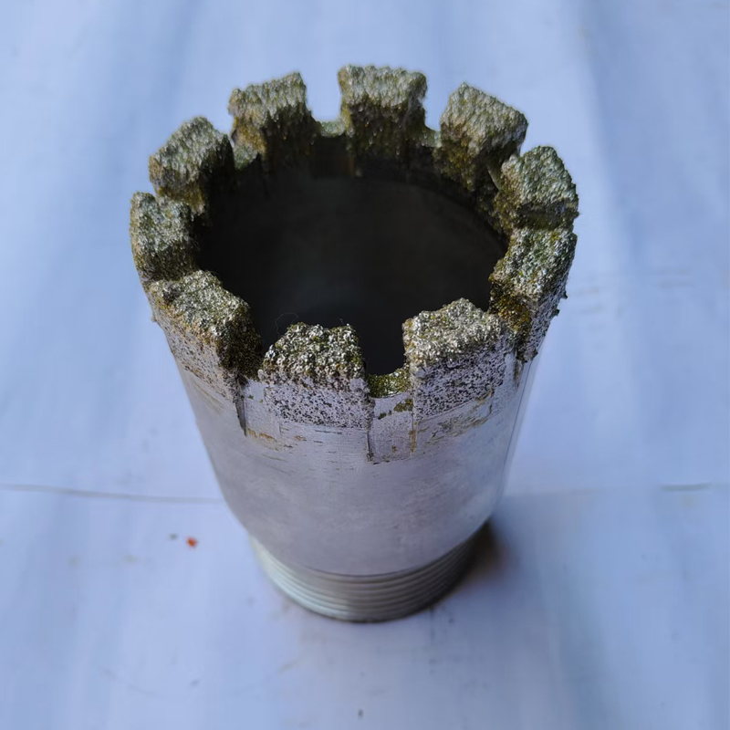 Durable Electroplated Diamond PDC Core Bits 75mm Diameter for Hard Core Gneiss Nasalt Iinestone Layer