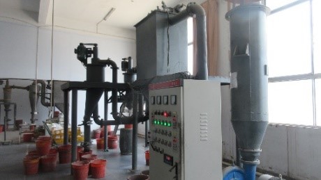 Elliott Cutters Stream Grinding Machine for high-precision PDC cutter surface finishing