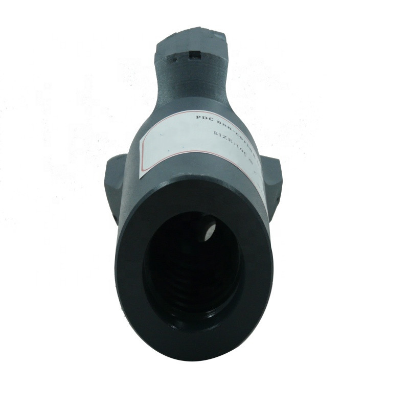 Pearldrill PDC Drill Bit, Water Well PDC Drill Bit 3 Wings Flat PDC Cutters Non Coring