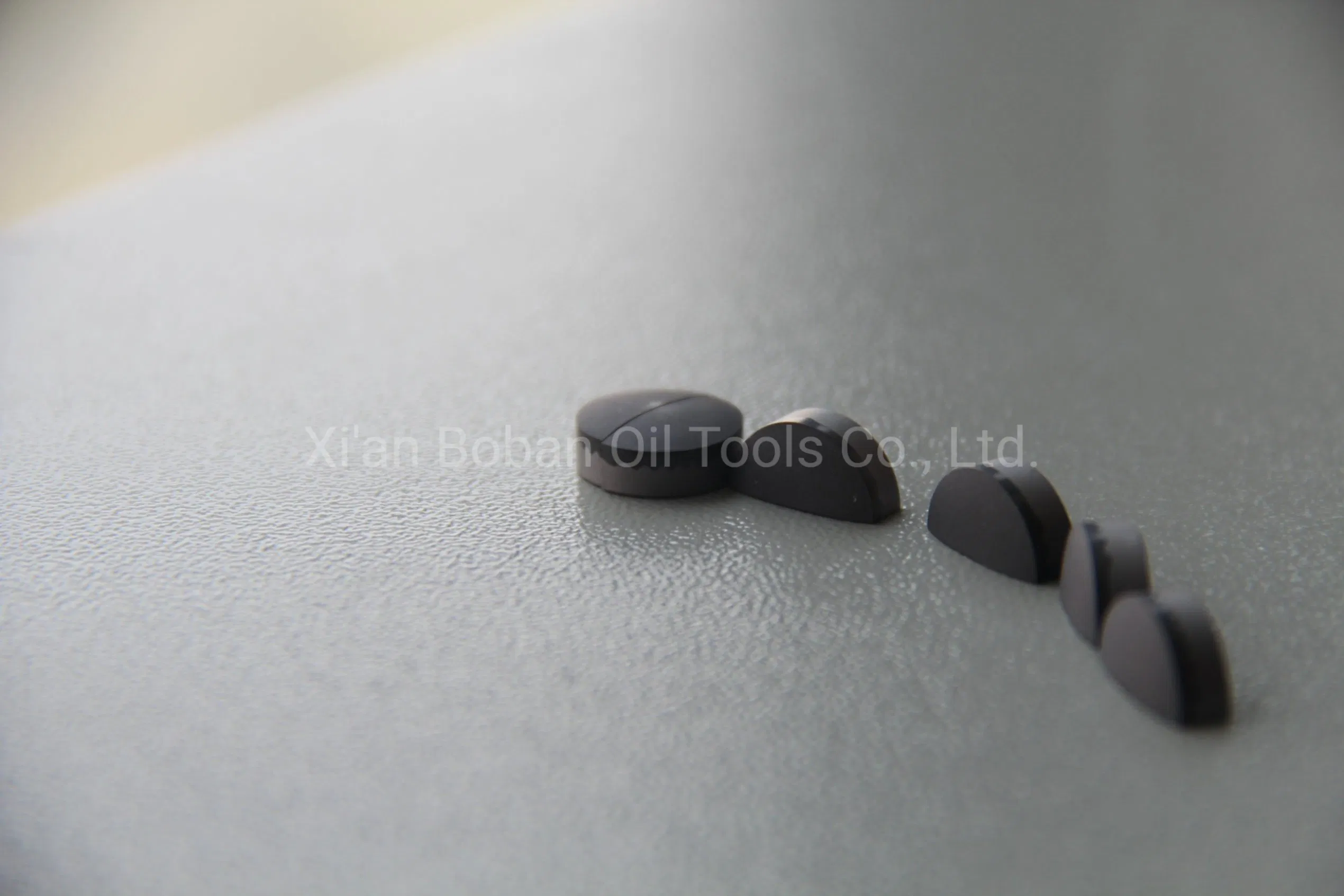 Half-Chip Micro-Arc PDC Cutters for Mining Geological Exploration Drill Bits