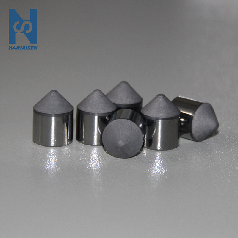 Conical Face PDC Cutter DTH Hammer Diamond Pick Complex Formation Drilling