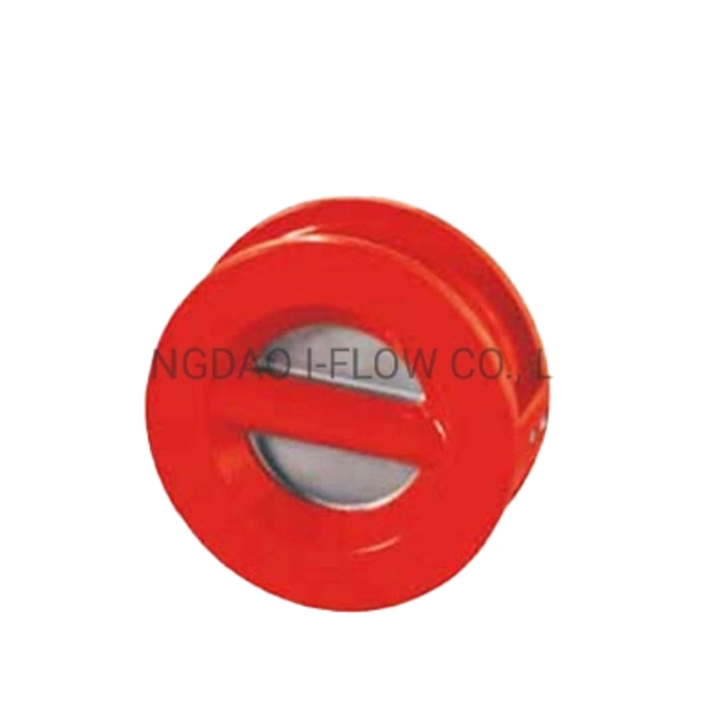 Ductile Cast Iron Brass Dual Plate Wafer Check Valve Non Return Check Valve