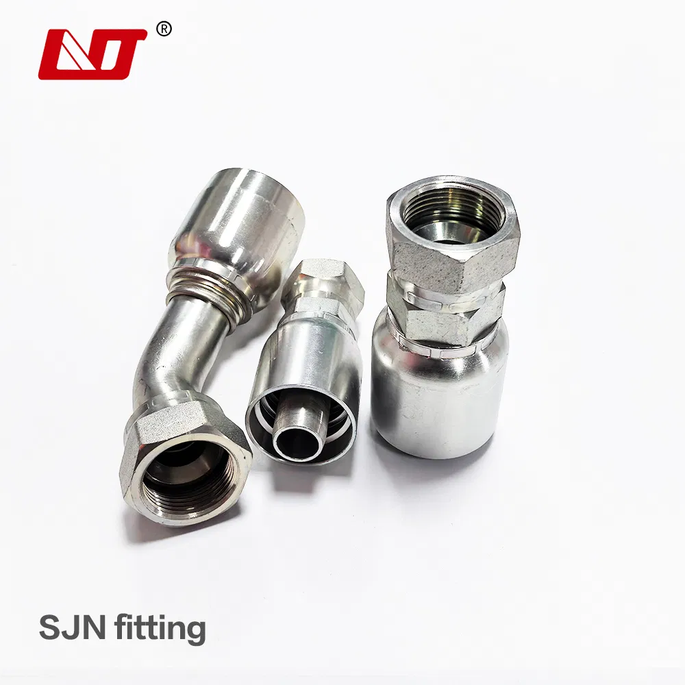 High Pressure Pipe Connection Valve Joint Quick Connector Joint Coupling Adapter Jic Parker Hydraulic Hose Fittings