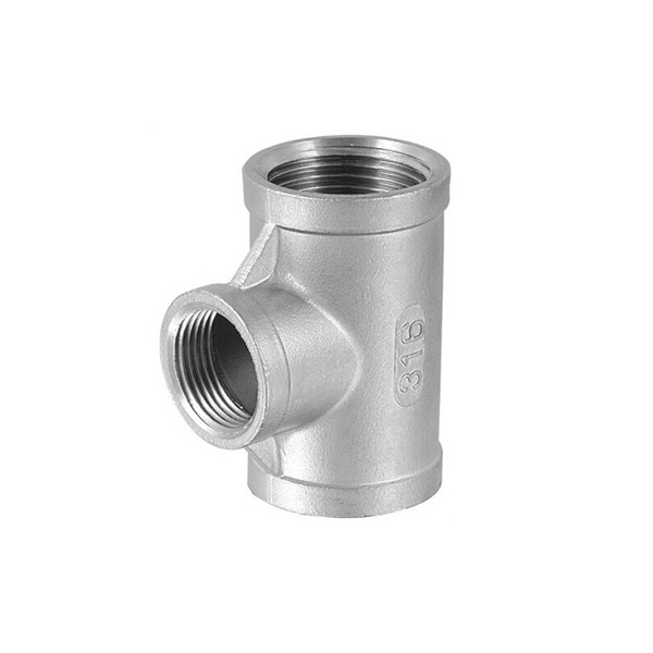 Stainless Steel Pipe Fittings Butt Weld Equal Tee