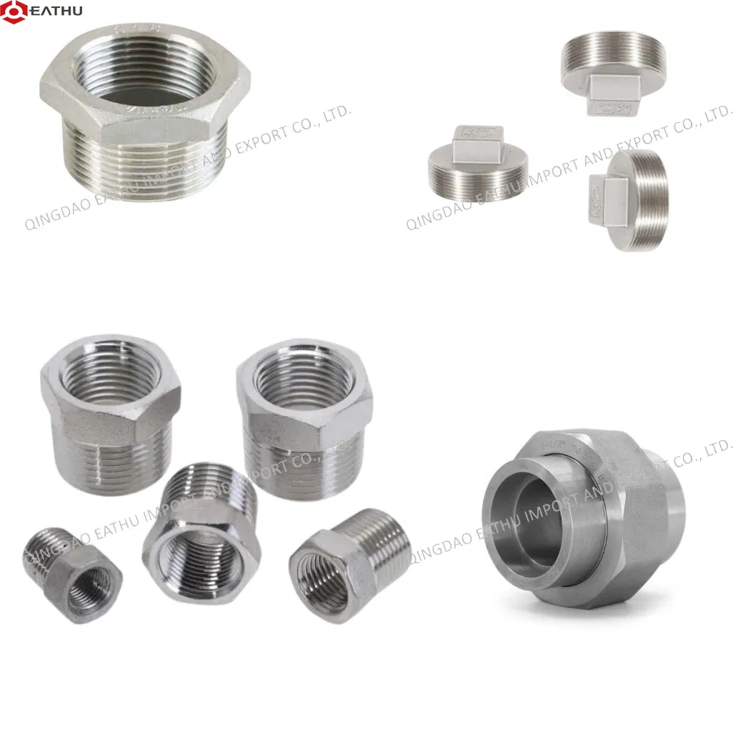 ANSI/DIN/BS Stainless Carbon Steel 304/316 NPT/Bsp Seamless Pipe Fitting Grooved End Round Cap