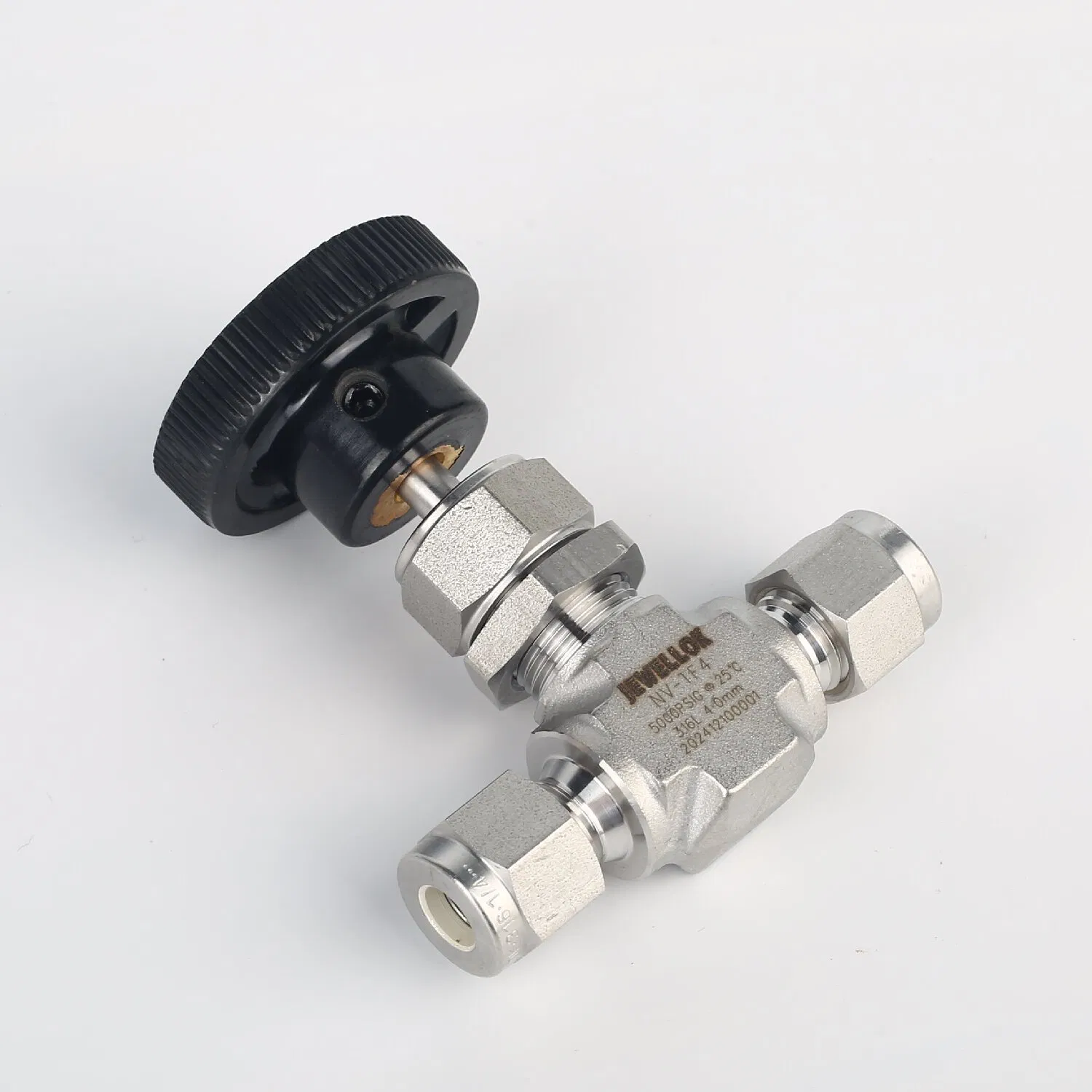 316L Ss-1vs4 Swagelok Type Manual Stainless Needle Valve 5000psi 3/8in for Labs