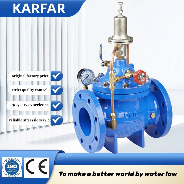 Hydro Control Emergency Open Pressure Sustaining Pressure Relief Valve (GL500X)