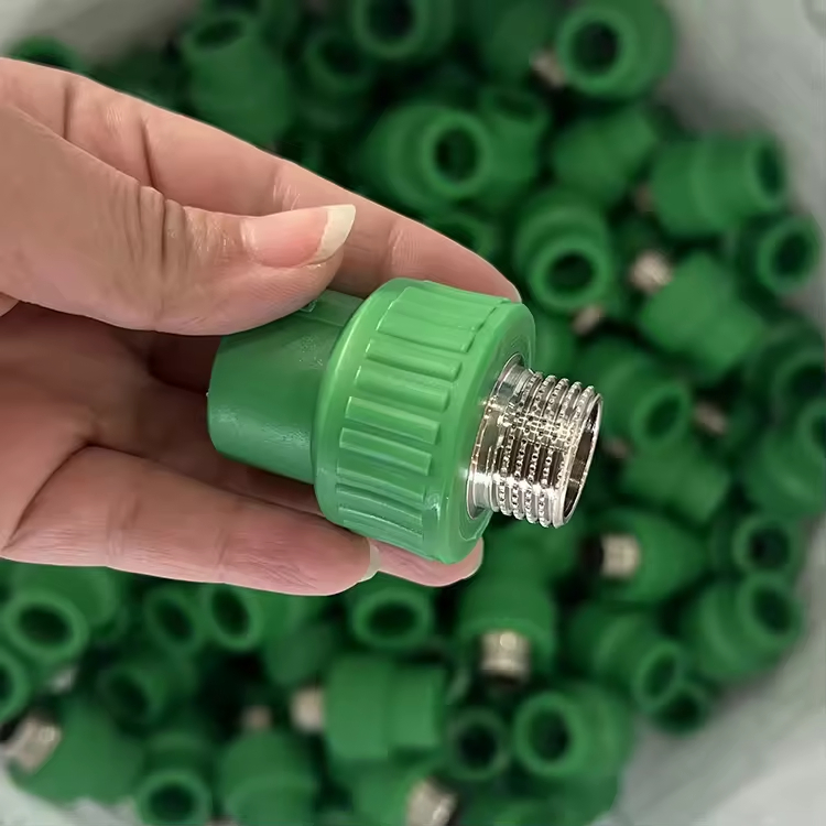 Ifan ASTM F2389 Full Variety Fitting PPR High Pressure 20-110mm PPR Water Pipe Fittings Dark Green Hot Selling PPR Fittings