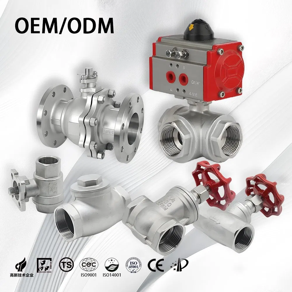 Pneumatic/Manual/Electric/Stainless Steel/Industrial/Sanitary/Pressure/Flange/Float/Gas/3 Way/Gate/Globe/Check/Pressure Relief/Water Level Control/Ball Valve