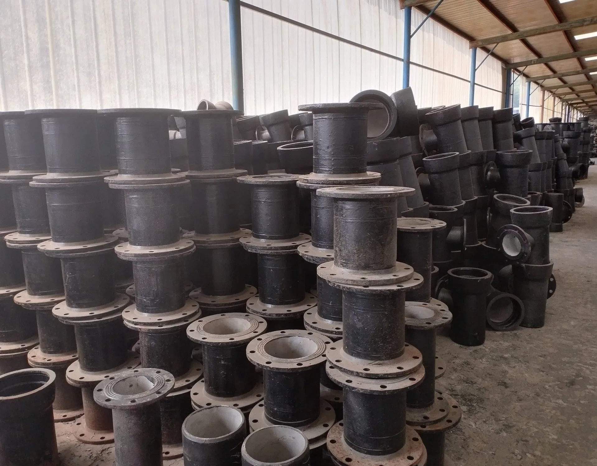 Flanged Connection Corrosion-Proof Ductile Iron Pipe Fittings