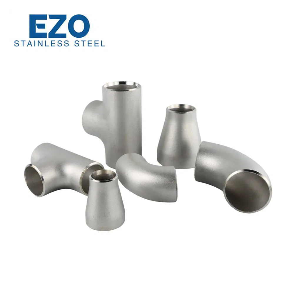 Stainless Steel Sch10 90 /45/180 Degree Smls Flanged Tee Elbow Tube Seamless Pipe Fitting
