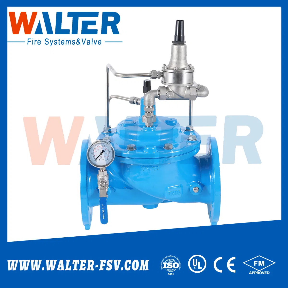 Pressure Relief/Sustaining Flow Control Hydraulic Control Valve Pn10/16/25