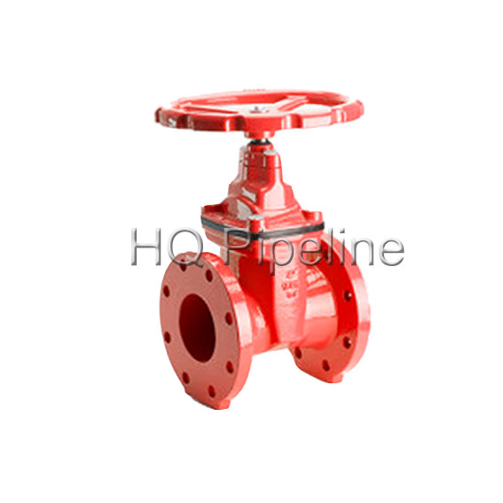 Fire Fighting Cast Iron Grooved End Gate Valves