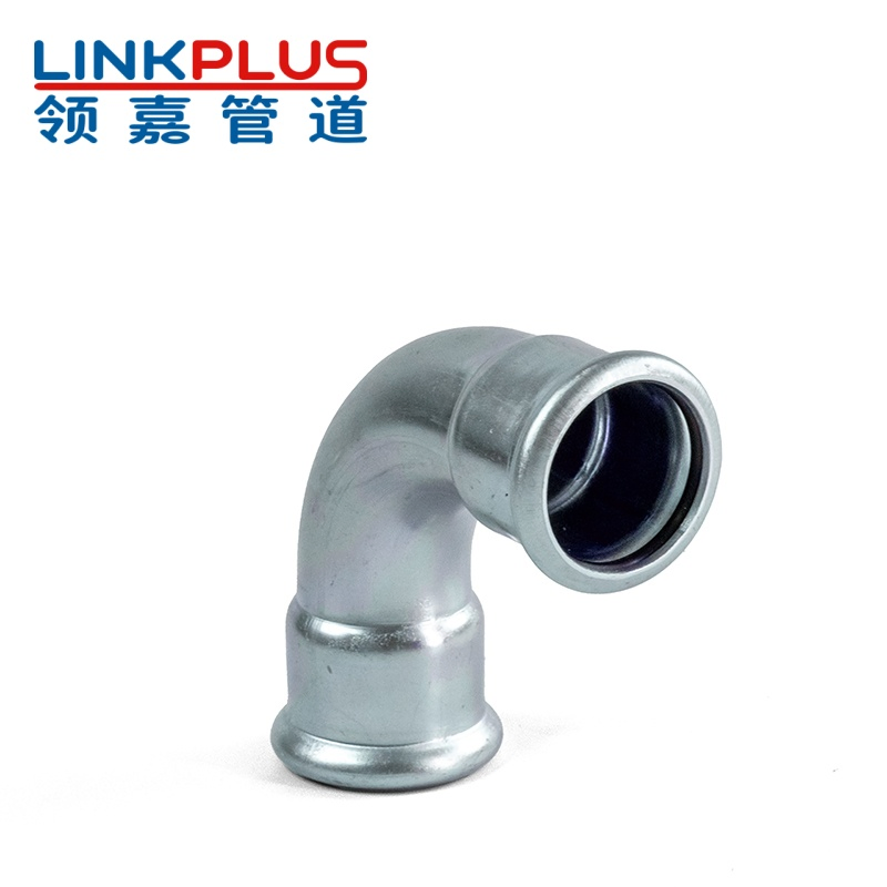 Zinc Plating Carbon Steel Fire Sprinkler Gas Water Plumbing AISI 304 316L Stainless Steel High Quality Tubes Pipes Press Fitting
