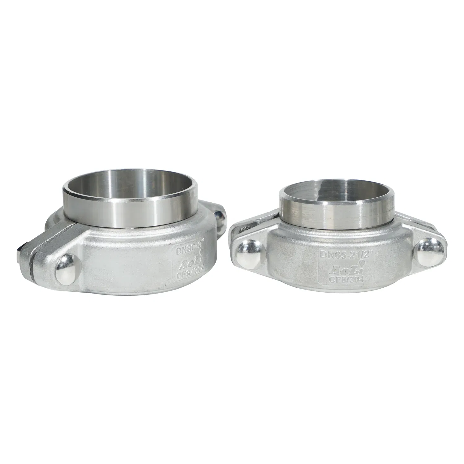 304 Stainless Steel Groove Clamp, Bellin Fire Hose Clamp, 316 Hoop, Industrial Engineering Water Supply and Drainage Pipe Connector