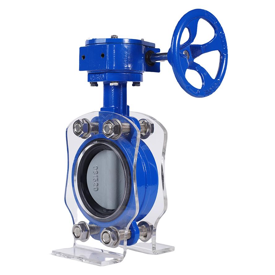 Long Life Wafer Type Butterfly Valve with 304 Stainless Steel Plate Corrosion Resistant Lug Style