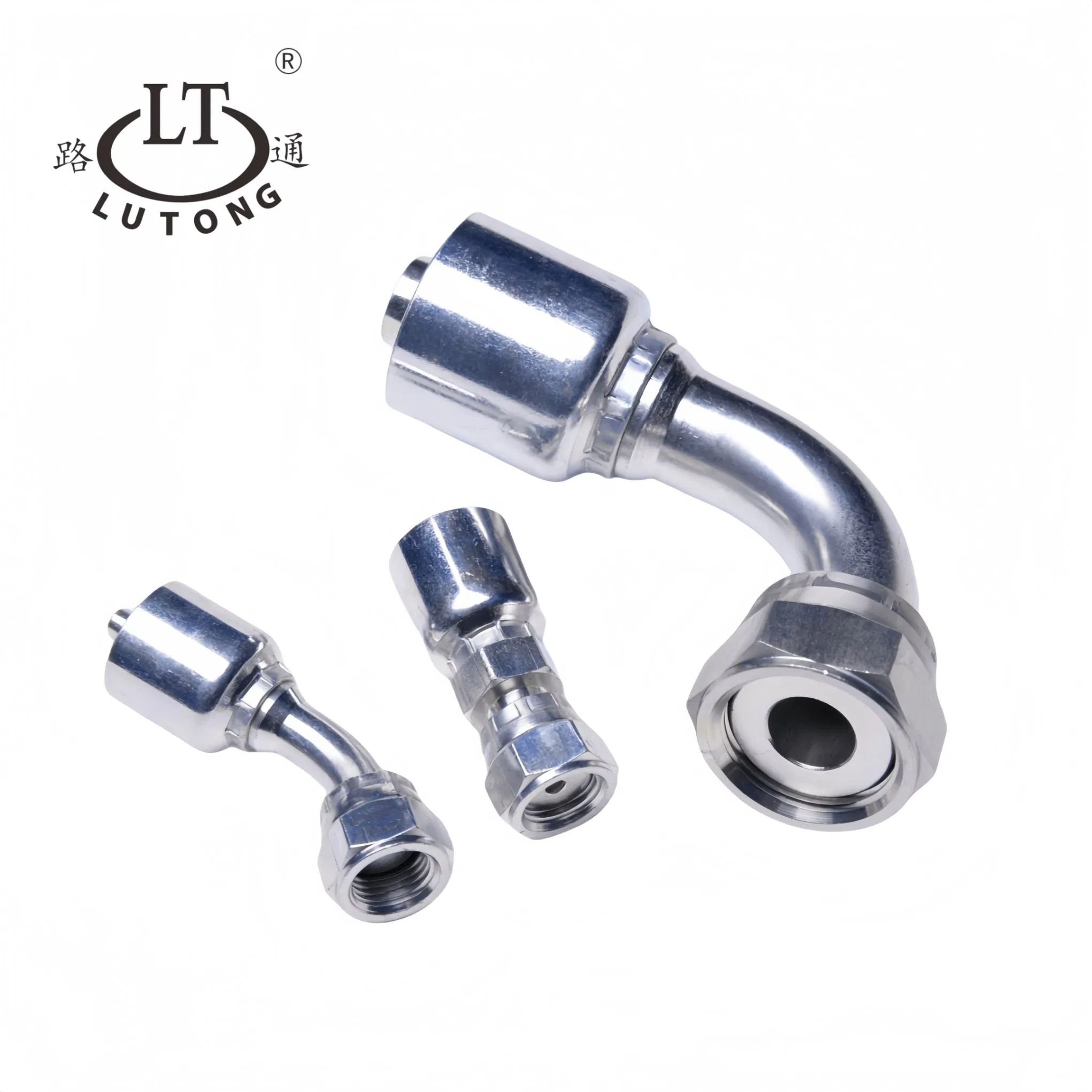 Manufacturer High Quality OEM Pipe Mixed Fluids Bsp Hydraulic Hose Fitting