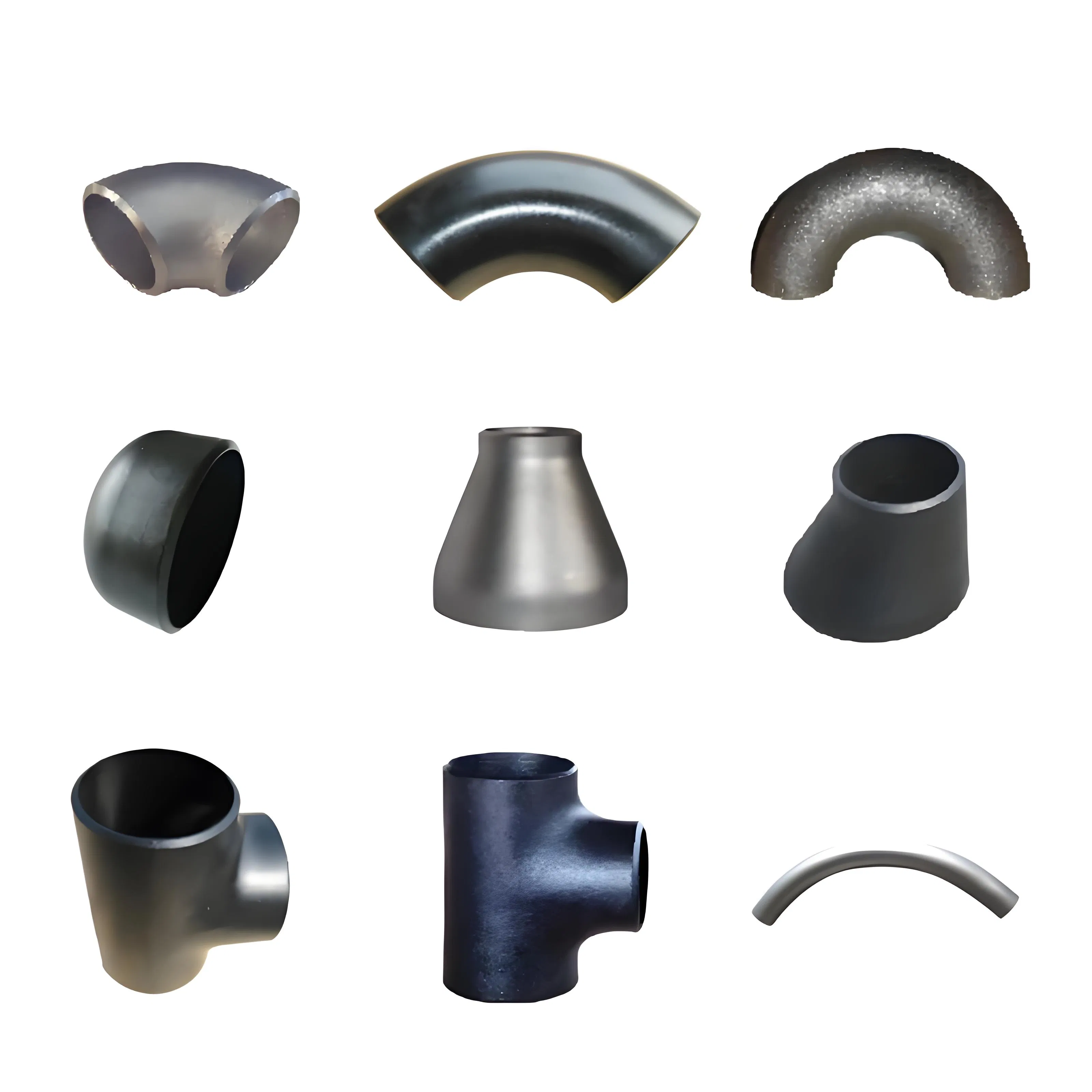 Carbon Steel Stainless Butt Weld Straight Reducing Tee Factory Direct Pipe Fittings