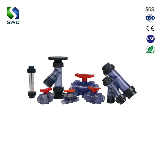 PVC Clear Pipe Fittings