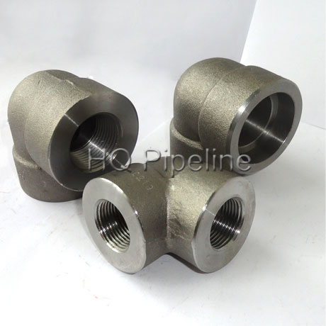 2000lb Forged Carbon Steel Socket Welded/Weld Pipe Elbow Fittings