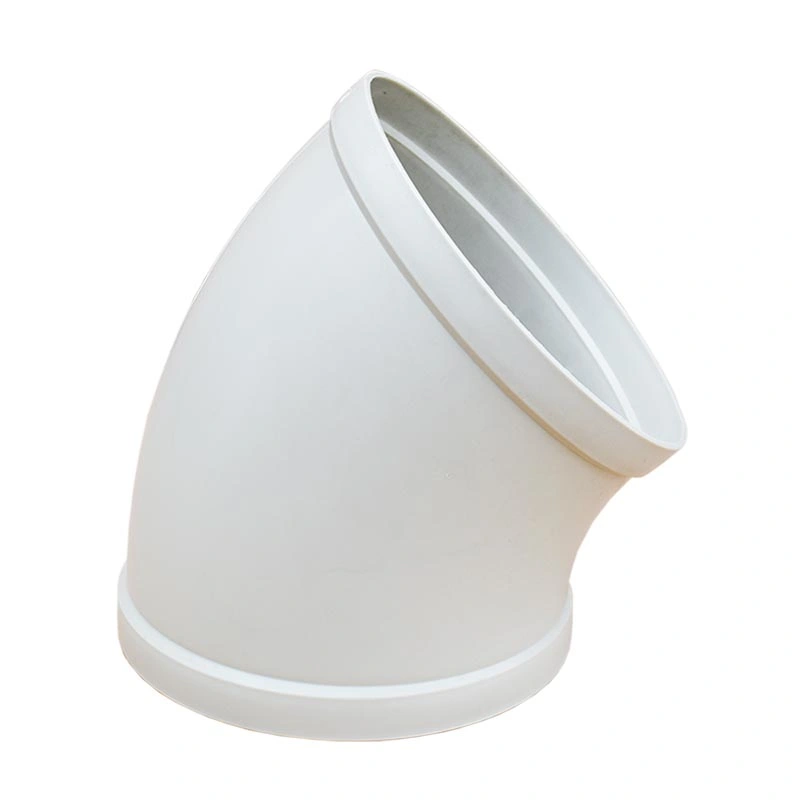 Plastic Connectors for Rotund Tube Industrial Pipes Fitting Flexible Joint Carbon Steel Elbow