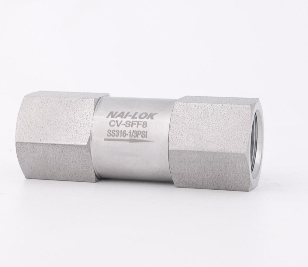 Non-Returen SS316 Check Valve 3000psi 1/4inch Female Cracking Pressure 1psi Check Valve