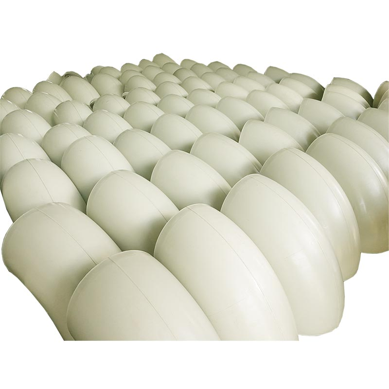 Plastic Connectors for Rotund Tube Industrial Pipes Fitting Flexible Joint Carbon Steel Elbow