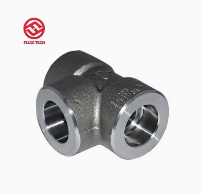 Tee for Medicine Industry Socket Weld Forged Stainless Steel Pipe Fittings
