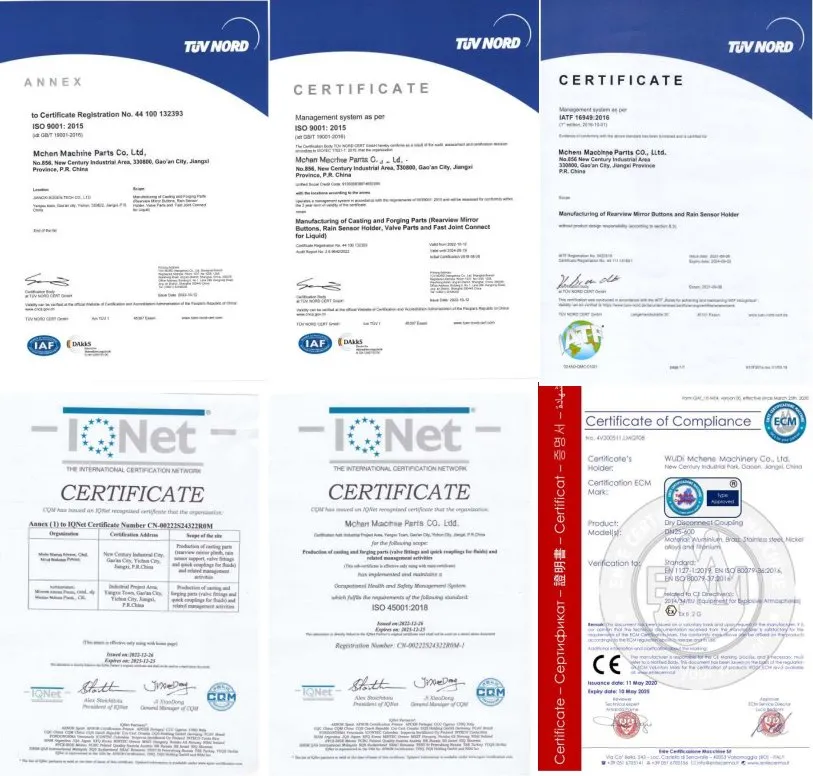 Product Certifications