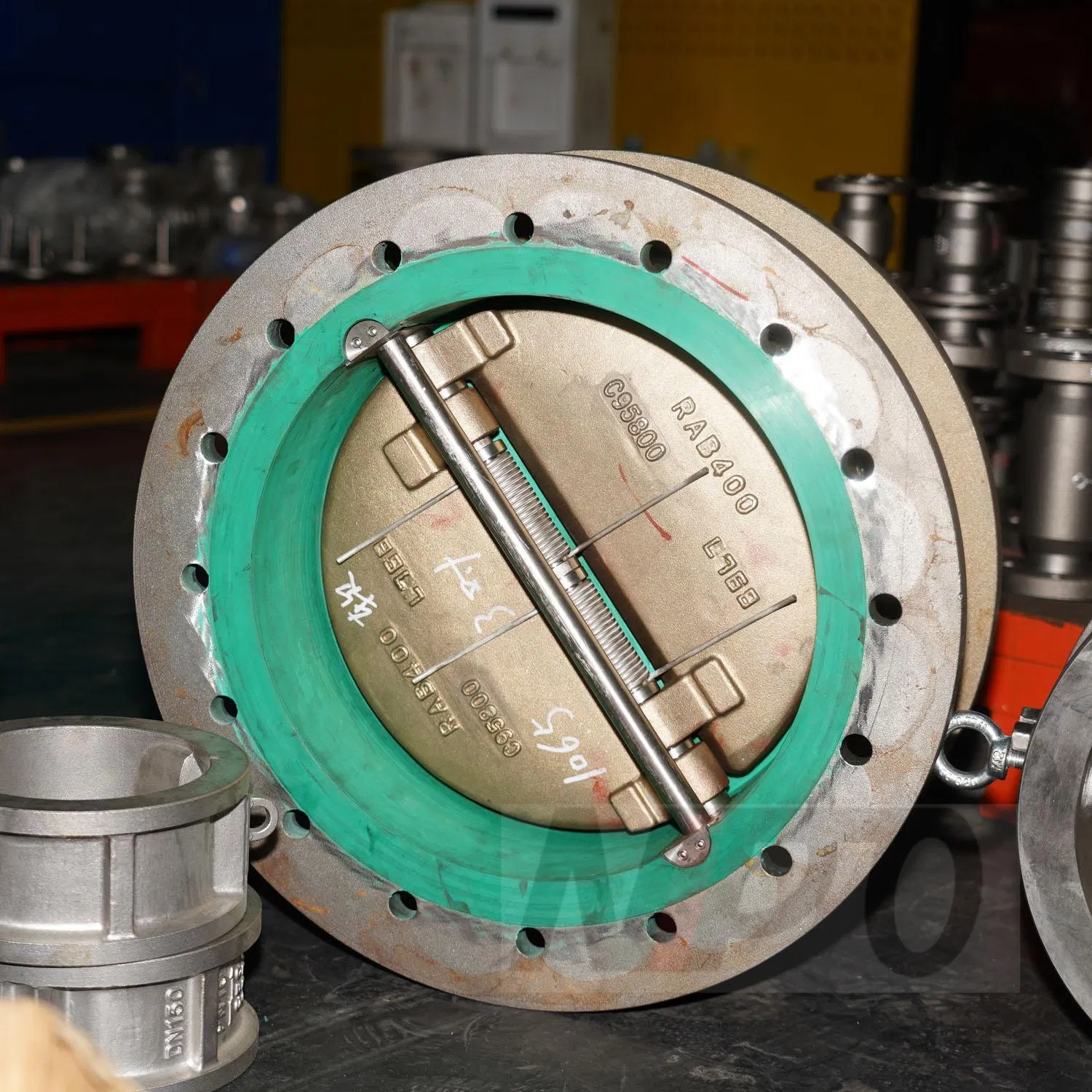 Casting Dual Plate C95800 Flanged Check Valve