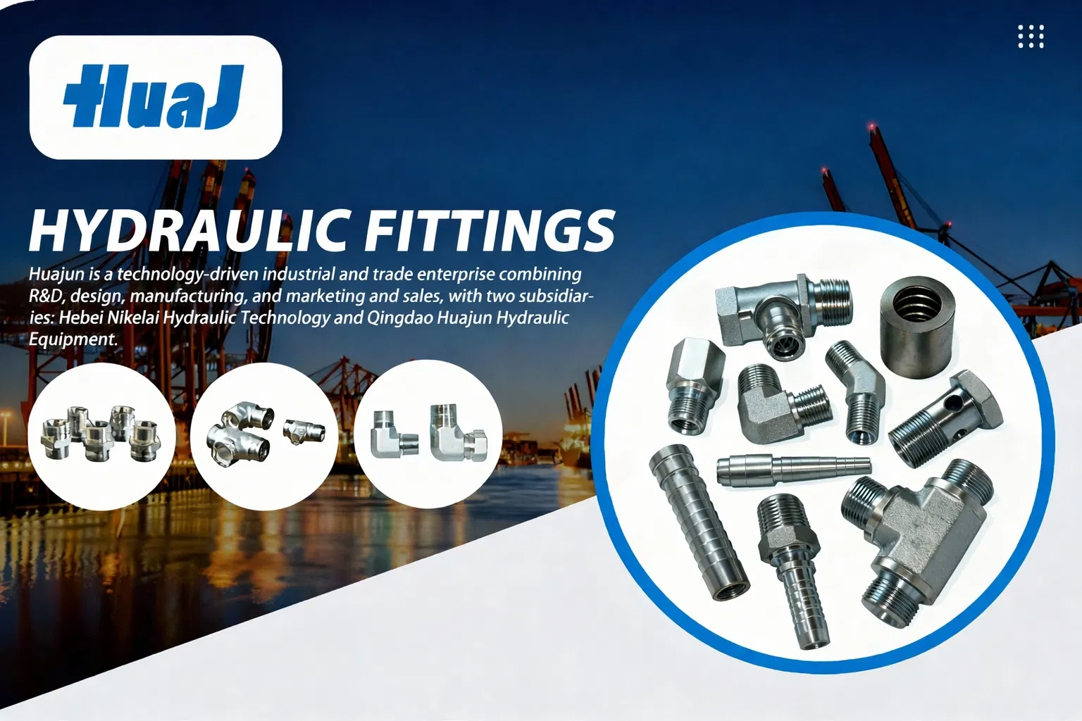 Hydraulic Hose Fitting Main Image