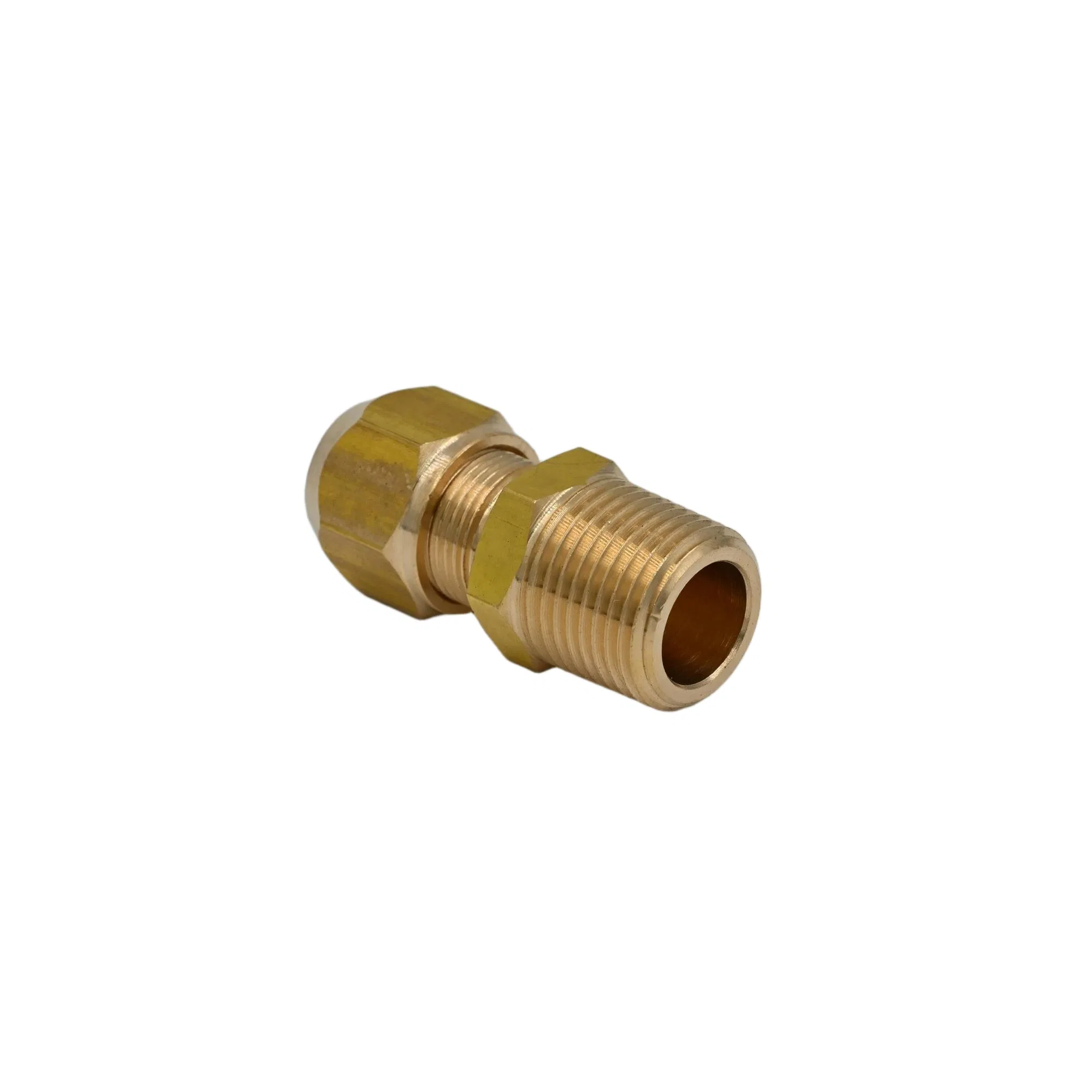 Durable Straight Coupling Brass Brake Pipe Fitting for Semi-Trailer Air Brake