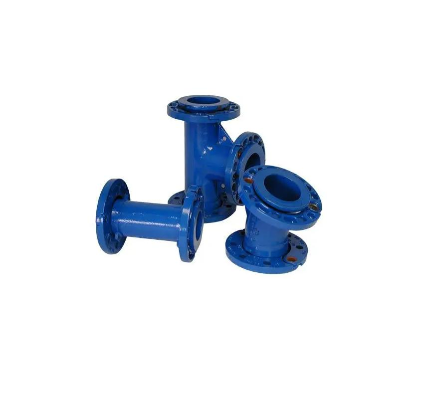 China Epoxy Lined Ductile Iron Flanged Coupling Pipe Fittings