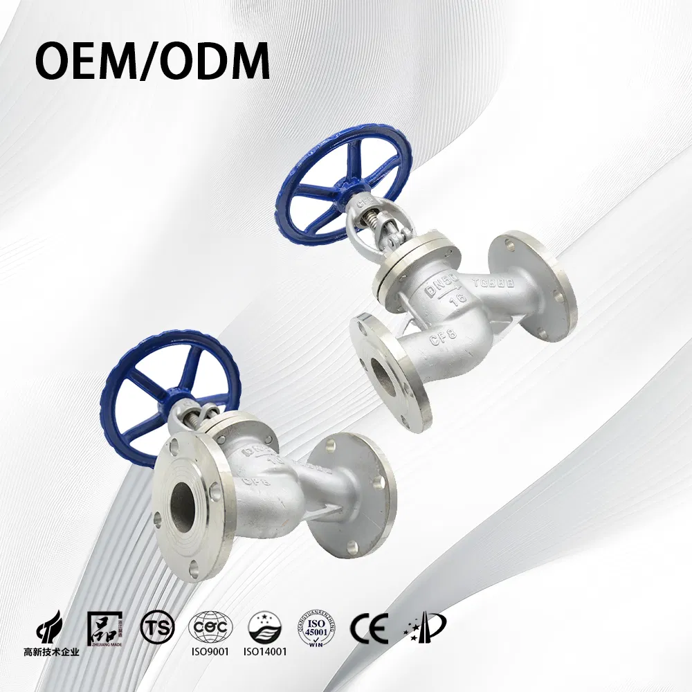 Premium Stainless Steel ANSI Flanged Globe Valve for Water Systems